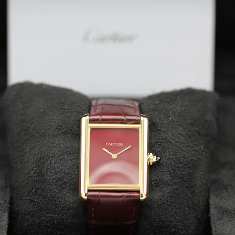 Cartier Tank Louis Cartier WGTA0190 Yellow gold Red 6