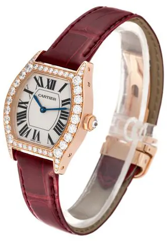 Cartier Tortue WA507031 28mm Rose gold Silver 7