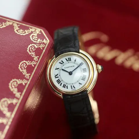 Cartier Vendôme 67080 22.5mm Yellow gold White