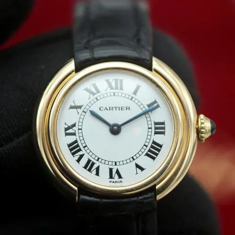 Cartier Vendôme 67080 22.5mm Yellow gold White 2