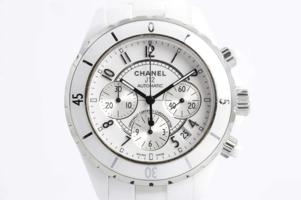 Chanel J12 J12 38mm Stainless steel White