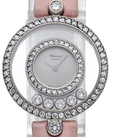 Chopard Happy Diamonds 203957-1001 24mm White gold Silver