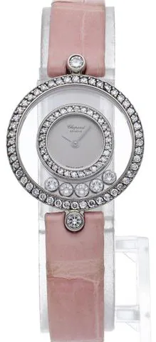 Chopard Happy Diamonds 203957-1001 24mm White gold Silver 1