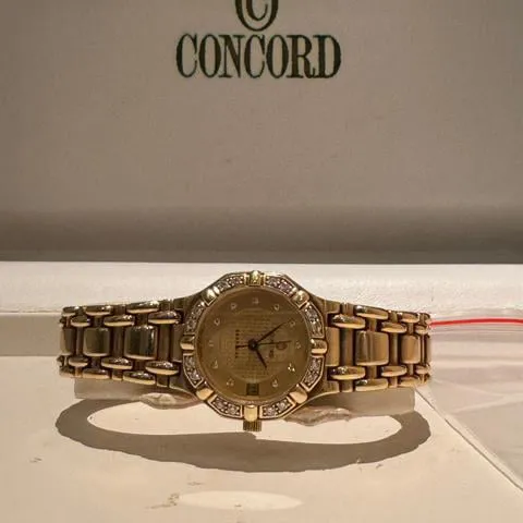 Concord Saratoga 24mm Yellow gold