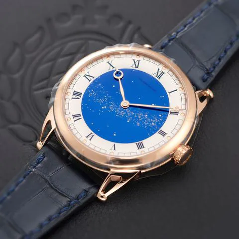 De Bethune DB25 DB25VRS3 42mm Rose gold Blue and Silver