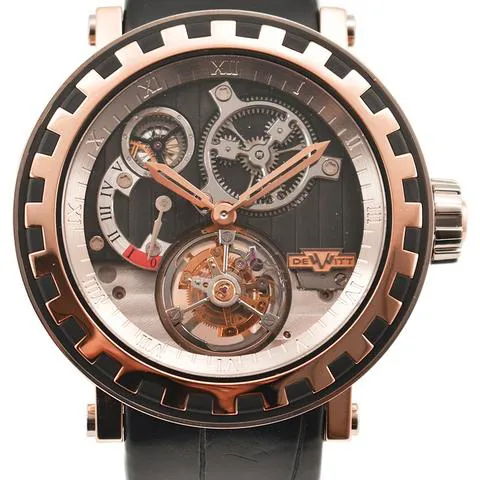 Dewitt Academia AC.8002.70A.M954 43mm Rose gold Black