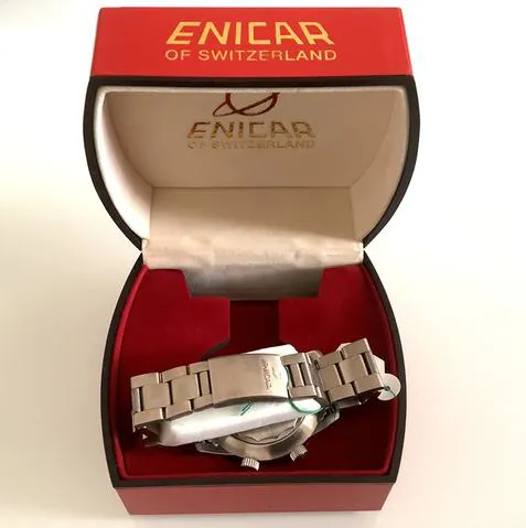 Enicar Sherpa 2342 43.5mm Stainless steel Black 5