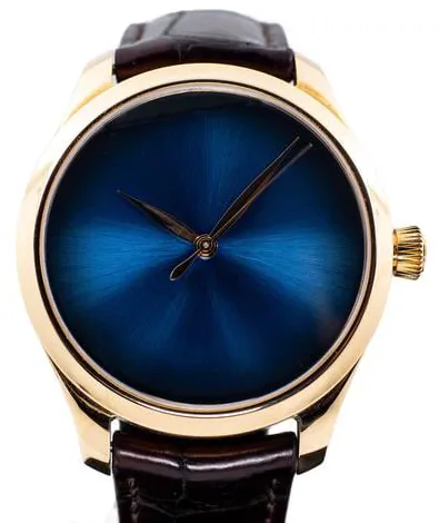 H. Moser & Cie. Endeavour 1200-0409 40mm Rose gold Blue