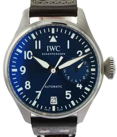 IWC Big Pilot IW501002 46mm Stainless steel Blue