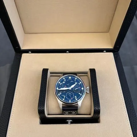 IWC Big Pilot IW503605 46.2mm Stainless steel Blue