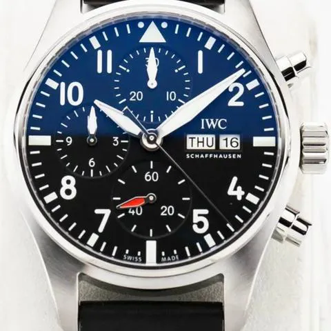 IWC Pilot IW388111 41mm Stainless steel Black