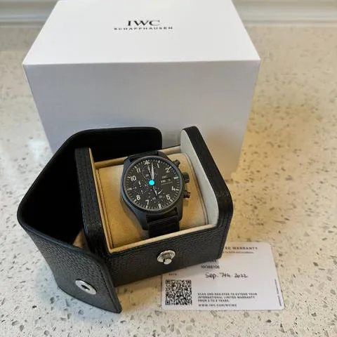 IWC Pilot Chronograph Top Gun IW3881-06 41mm Ceramic Black