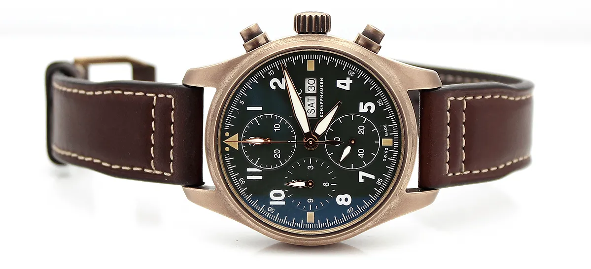 IWC Pilot IW387902 41mm Bronze 5