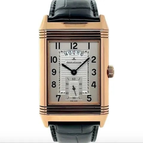 Jaeger-LeCoultre Grande Reverso Duo 273.2.85 48.5mm Rose gold Silver
