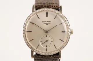 Longines 167B 18k white gold