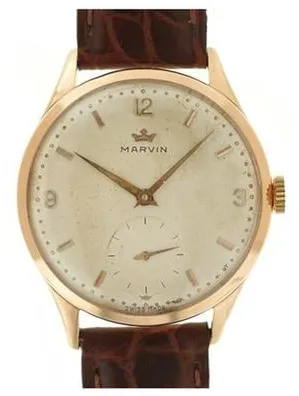 Marvin 35mm Rose gold Silver