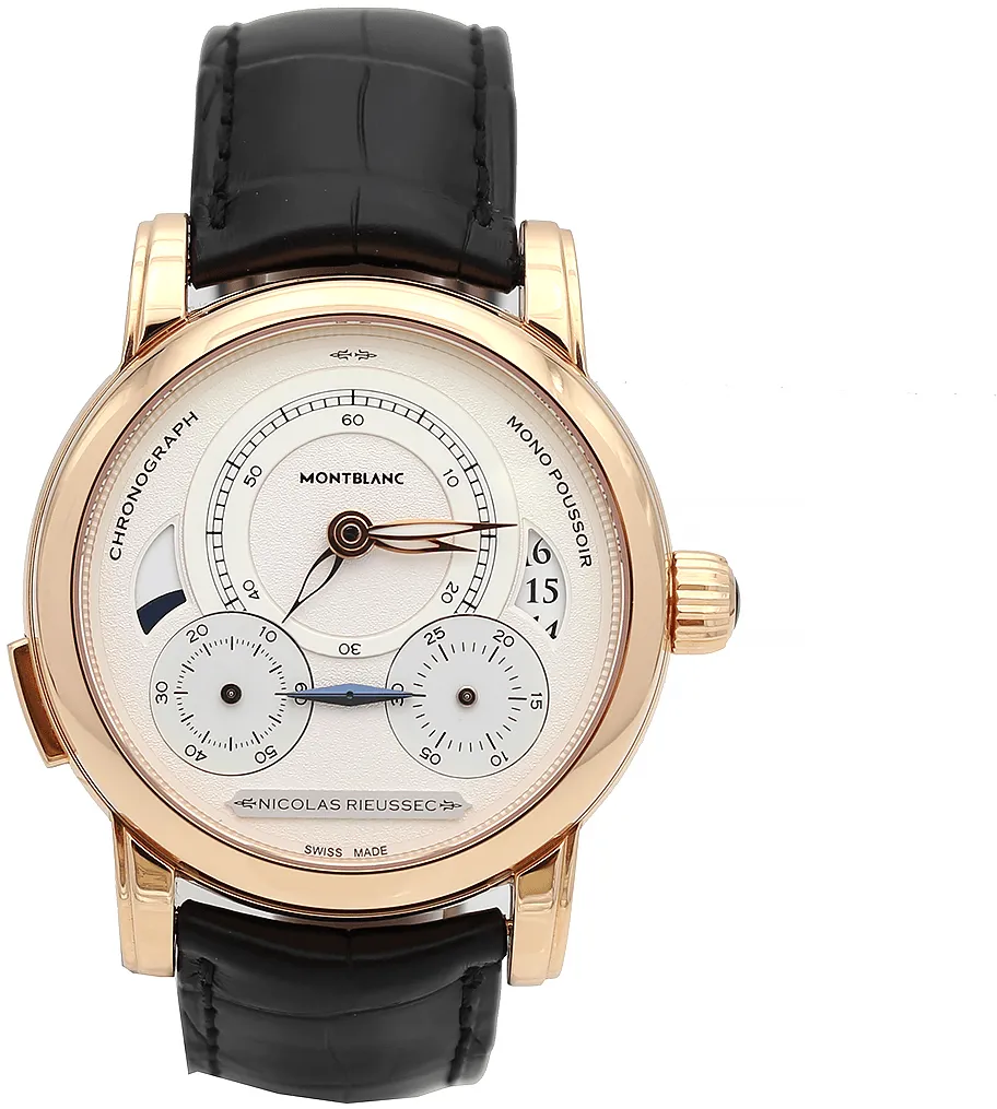 Montblanc Nicolas Rieussec 111592 43mm Ouro