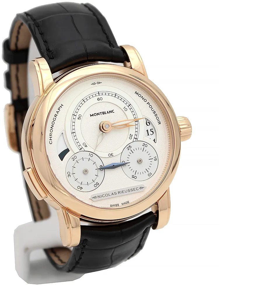 Montblanc Nicolas Rieussec 111592 43mm Ouro 2