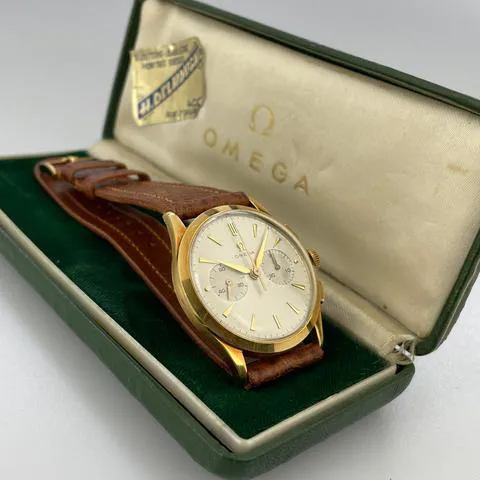 Omega 2872 35mm Yellow gold White