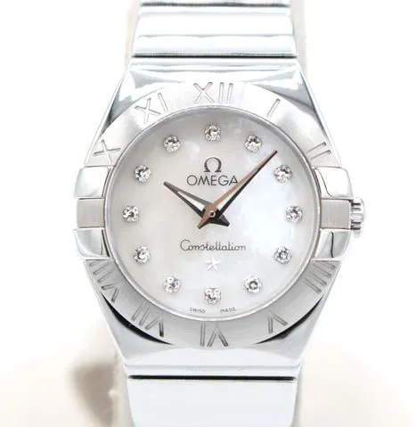 Omega Constellation 123.10.24.60.55.001 24mm Stainless steel White