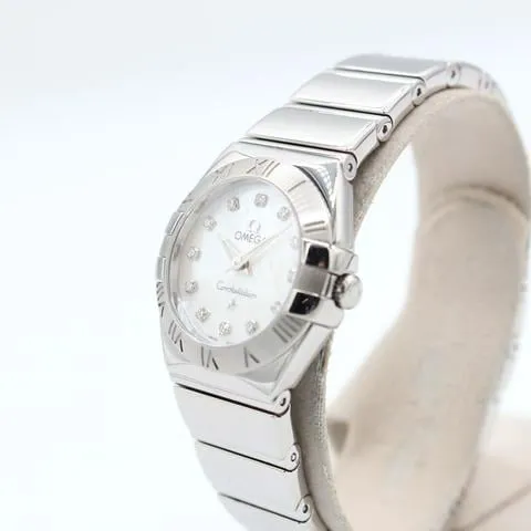 Omega Constellation 123.10.24.60.55.001 24mm Stainless steel White 1