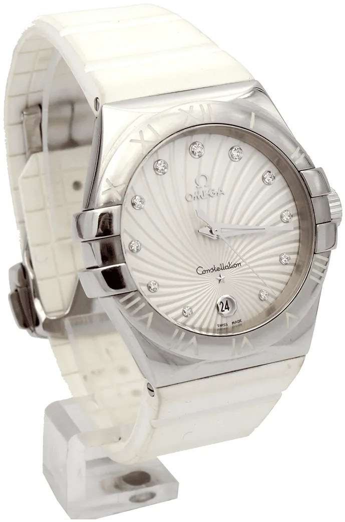 Omega Constellation Quartz 123.12.35.60.52.001 5mm White 4