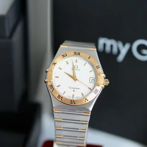 Omega Constellation Quartz 1312.30 35mm Yellow gold and Stainless steel Silver 8