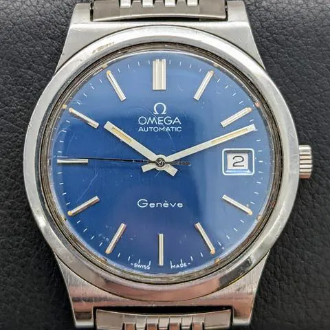 Omega Genève 166.0168 36mm Stainless steel Blue