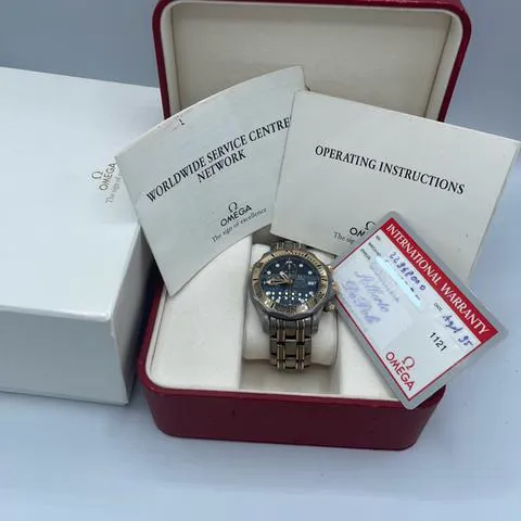 Omega Seamaster 2296.80.00 42mm Titanium Blue