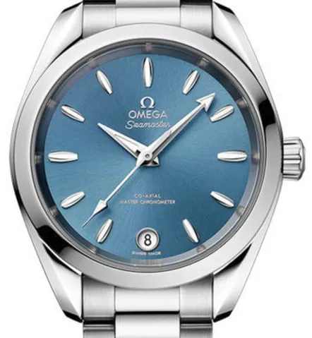 Omega Aqua Terra 220.10.34.20.03.002 34mm Stainless steel Blue