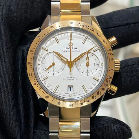 Omega Speedmaster '57 331.20.42.51.02.001 41.5mm Yellow gold and stainless steel Silver