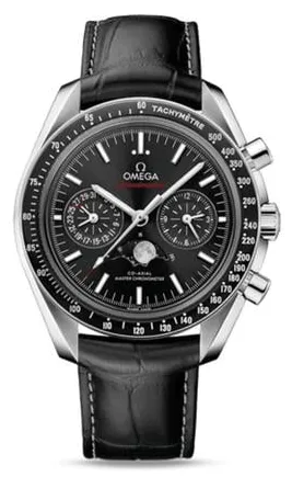 Omega Speedmaster Professional Moonwatch Moonphase 304.33.44.52.01.001 44.5mm Stainless steel Black