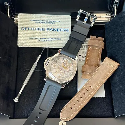 Panerai Luminor Base PAM 00112 44mm Stainless steel Black 4