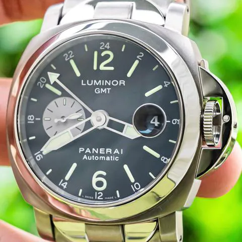 Panerai Luminor GMT Automatic PAM 00161 44mm Titanium Black 9