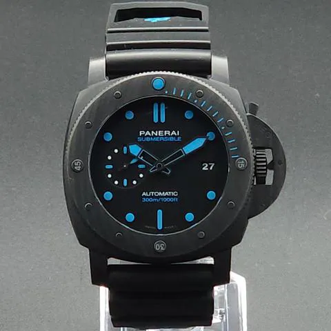 Panerai Luminor GMT Automatic PAM 01616 47mm Carbon fiber Black 2