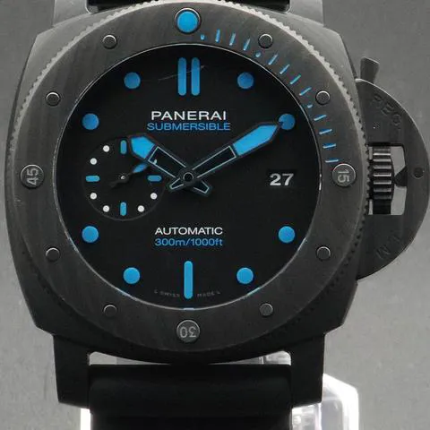 Panerai Luminor GMT Automatic PAM 01616 47mm Carbon fiber Black 11