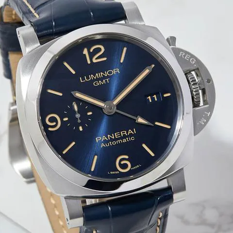 Panerai Luminor PAM01033 44mm Stainless steel Blue 1