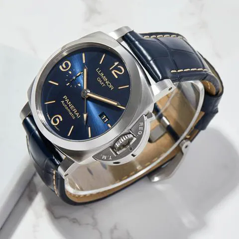 Panerai Luminor PAM01033 44mm Stainless steel Blue 3