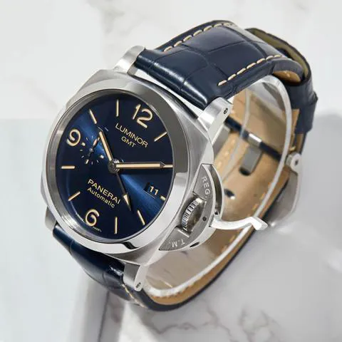 Panerai Luminor PAM01033 44mm Stainless steel Blue 4