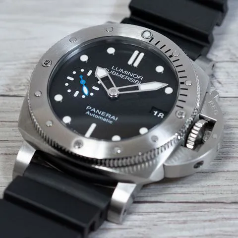 Panerai Luminor Submersible 1950 3 Days Automatic PAM 682 PAM00682 42mm Stainless steel Black 5