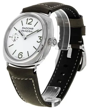 Panerai Radiomir 8 Days PAM01384 45mm Stainless steel White