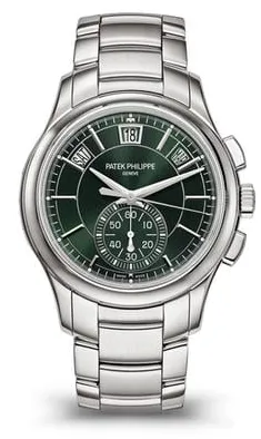 Patek Philippe Annual Calendar Chronograph 5905/1A-001 42mm Stainless steel Green