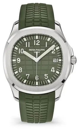 Patek Philippe Aquanaut 5168G-010 42mm White gold Green