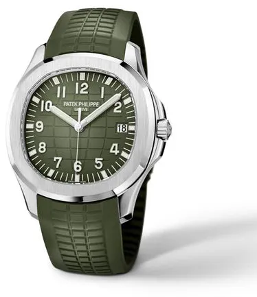 Patek Philippe Aquanaut 5168G-010 42mm White gold Green 9