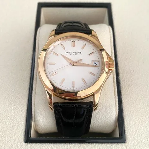 Patek Philippe Calatrava 5107R 37mm Rose gold White 1