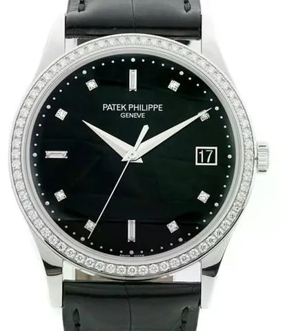 Patek Philippe Calatrava 5297G-001 38mm White gold Black