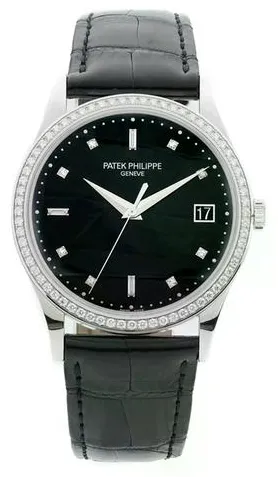 Patek Philippe Calatrava 5297G-001 38mm White gold Black 1