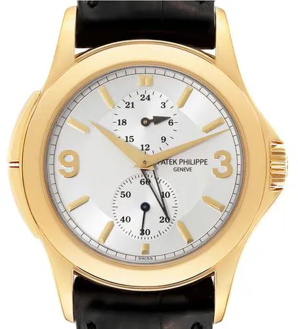 Patek Philippe Calatrava 5134J 37mm Yellow gold Silver