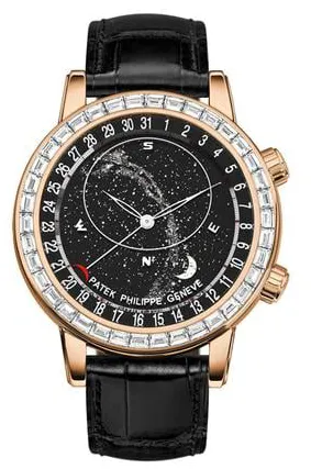 Patek Philippe Celestial 6104R-001 44mm Rose gold Black