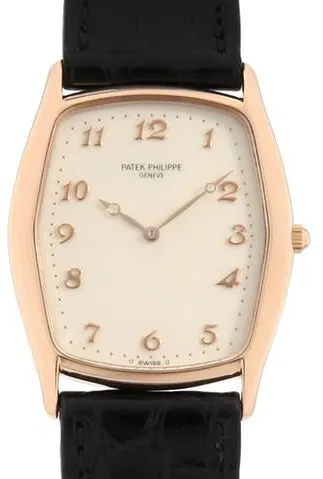 Patek Philippe Gondolo 3842R 36.5mm Rose gold White